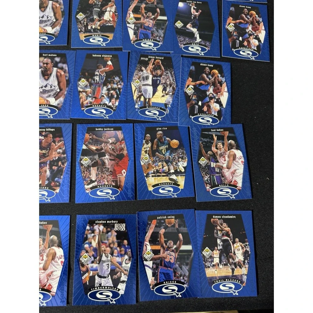 1998-1999 Upper Deck Choice Starquest Blue (63‎ Card Lot) Basketball NBA